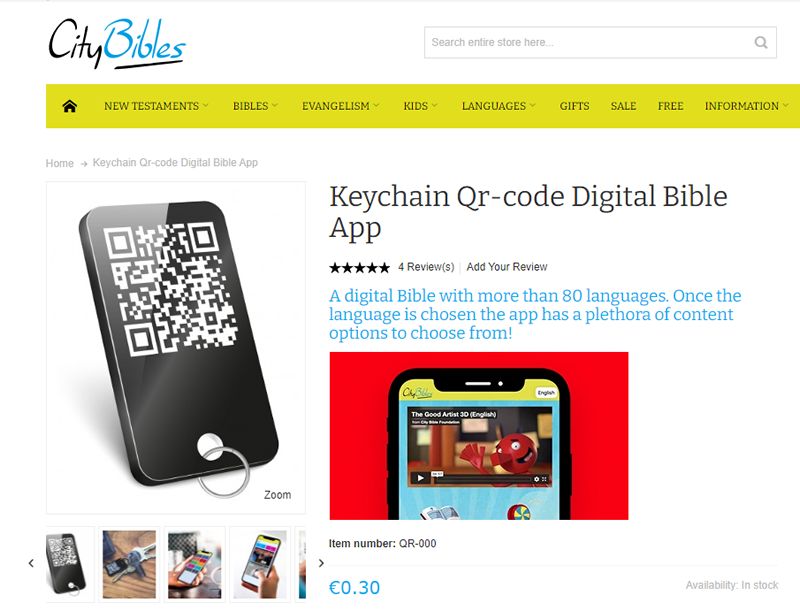 Using QR Codes to share Bibles and resources - EMDC Blog