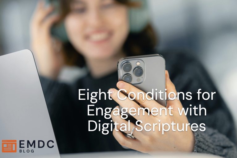 Eight Conditions for Engagement with Digital Scriptures
