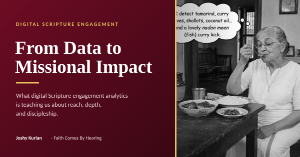 📊 From Data to Missional Impact: Digital Scripture Engagement